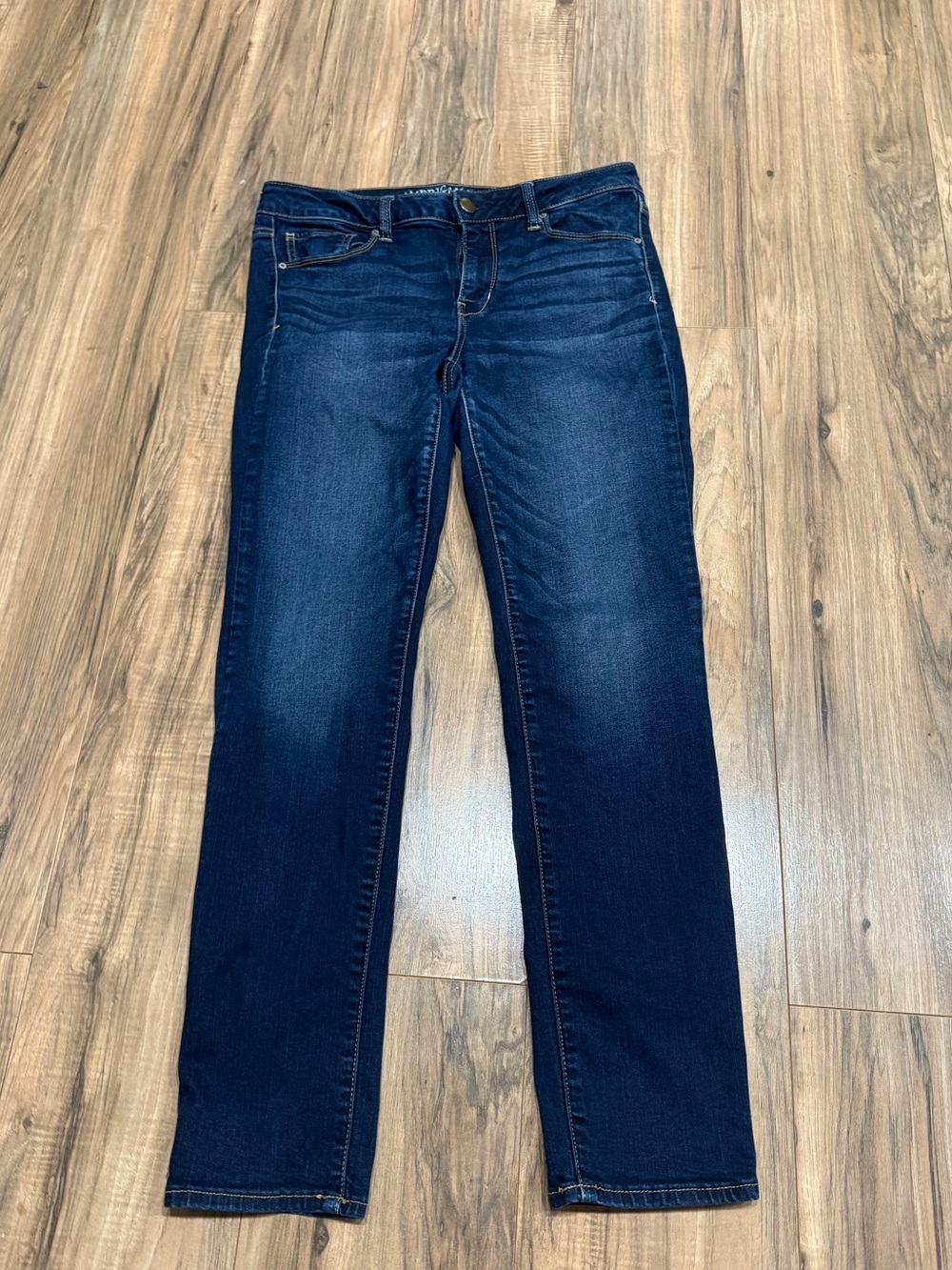 American Eagle Outfitters Dark Wash Straight Leg Jeans